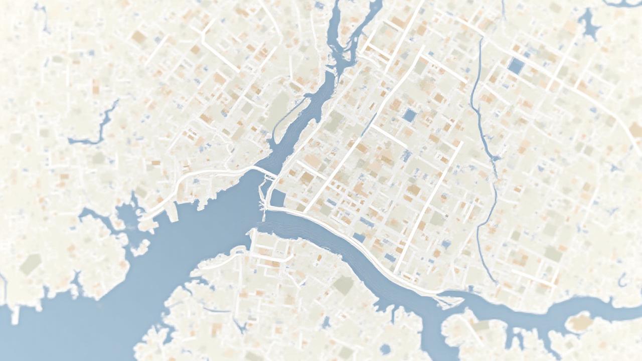銀座・中央区の地図をモチーフにしたスタイリッシュな背景